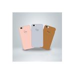 PSR aksesuar Çok Renkli Lansman İçi Kadife Logo Baskılı 3'lü set PEMBE,BEBE MAVİ,KAHVERENGİ Phone 6 Plus ile uyumlu