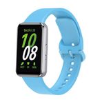 PSR aksesuar Galaxy Fit 3 Uyumlu KRD-110 Mavi Silikon Zore Strap Kayış Kordon