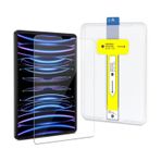 PSR Aksesuar Galaxy Tab Uyumlu Ekran Koruyucu Cam | Hizalama Aparatlı, Toz Bırakmayan, Çizilme Karşı Dayanıklı, Ultra İnce Kristal Berraklıkta Temperli Cam (Galaxy X700 Tab S8 11")