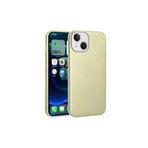 PSR aksesuar Gold Zore Premier Silikon Kılıf-Gold iPhone 14 ile uyumlu