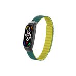 PSR aksesuar Gri-Turuncu KRD-69 Zore Kordon-Gri-Turuncu Xiaomi Mi Band 7 ile uyumlu