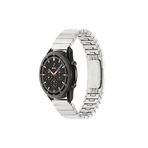 PSR aksesuar Gümüş (22mm) KRD-82 22mm Metal Zore Kordon-Gümüş Gear S3 (22mm ile uyumlu