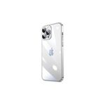 PSR aksesuar Gümüş Sert PC Renkli Çerçeveli Zore Riksos Kılıf-Gümüş iPhone 13 Pro Max ile uyumlu