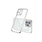 PSR aksesuar Gümüş Zore Mat Gbox Kılıf-Gümüş iPhone 12 Pro Max ile uyumlu