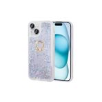 PSR aksesuar Gümüş Zore Milce Kılıf-Gümüş iPhone 15 Plus ile uyumlu