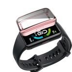 PSR Aksesuar Huawei Band 6 Uyumlu Watch Guard 09 Ekran Koruyucu | Akıllı Saat Ekran Koruyucu | Smart Watch Kırılmaz Cam (Rose Gold, Huawei Band 6)