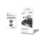 PSR Aksesuar iPhone Serisi CL-12 Premium Safir Kamera Lens Koruyucu - Anti-Reflective & Parmak İzi Bırakmayan | Kolay Takılan Tam Koruma Filmi (Açık Mavi, iPhone 17)