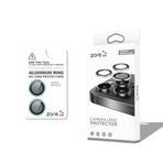 PSR Aksesuar iPhone Serisi CL-12 Premium Safir Kamera Lens Koruyucu - Anti-Reflective & Parmak İzi Bırakmayan | Kolay Takılan Tam Koruma Filmi (Açık Yeşil, iPhone 16)