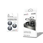 PSR Aksesuar iPhone Serisi CL-12 Premium Safir Kamera Lens Koruyucu - Anti-Reflective & Parmak İzi Bırakmayan | Kolay Takılan Tam Koruma Filmi (Lacivert, iPhone 17 Pro)