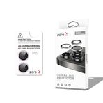 PSR Aksesuar iPhone Serisi CL-12 Premium Safir Kamera Lens Koruyucu - Anti-Reflective & Parmak İzi Bırakmayan | Kolay Takılan Tam Koruma Filmi (Pembe, iPhone 16 Plus)