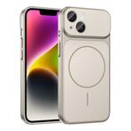 PSR Aksesuar iPhone Serisi Kılıf – M-Safe Uyumlu Kamera Korumalı Formen Kapak | Manyetik Şarj Destekli | Darbeye Dayanıklı Premium Telefon Kılıfı (Gri, iPhone 14)