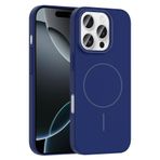 PSR Aksesuar iPhone Serisi Uyumlu Ruby Sert Kılıf – Kablosuz Şarj Destekli, Kamera Koruyucu, Şık ve Dayanıklı Silikon Kapak (Lacivert, iPhone 14 Pro)