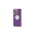 PSR aksesuar Koyu Mor Zore Kongo Kılıf-Koyu Mor iPhone 12 Pro Max ile uyumlu