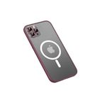 PSR aksesuar Koyu Mor Zore Mokka Wireless Kılıf-Koyu Mor iPhone 13 Pro ile uyumlu