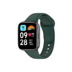 PSR aksesuar Koyu Yeşil Active Klasik Zore Kordon-Koyu Yeşil Xiaomi Redmi Watch 3 Active ile uyumlu