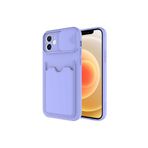 PSR aksesuar Lila Kartix Kılıf-Lila iPhone 12 ile uyumlu