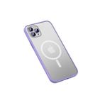 PSR aksesuar Lila Zore Mokka Wireless Kılıf-Lila iPhone 13 Pro ile uyumlu