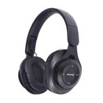 PSR Aksesuar M6 Plus Bluetooth Kulaklık - Katlanabilir ve Ayarlanabilir Kulak Üstü Tasarım | Yüksek Bass | 5 Saat Kullanım | 90 Saat Bekleme Süresi (Siyah)