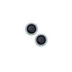 PSR aksesuar MAVİ Metal Süslü Taşlı Temperli Cam Lens Koruyucu Samsung Galaxy Tab S9/S9 FE/S9 Ultra/Tab S9 FE+ Plus ile uyumlu