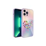 PSR aksesuar NO1 Kamera Korumalı Desenli Sert Silikon Zore Epoksi Kılıf-NO1 iPhone 11 Pro ile uyumlu