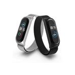 PSR aksesuar NO2 KRD-01 Metal Zore Kordon-NO2 Xiaomi Mi Band 5 ile uyumlu