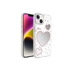 PSR aksesuar NO3 Airbagli Parlak Tasarımlı Zore Mimbo Kılıf-NO3 iPhone 14 Plus ile uyumlu