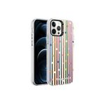 PSR aksesuar Noktalar Desenli Zore Silver Sert Kılıf-Noktalar iPhone 12 Pro Max ile uyumlu