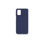 PSR aksesuar (p2060) Lacivert Kadife Iç Yüzeyli (ŞIK TASARIM) Silikon Kılıf Lacivert Samsung Galaxy M31s ile uyumlu