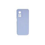 PSR aksesuar (p2209) Lila 5g Kamera Korumalı Kadife Iç Yüzeyli (ŞIK TASARIM) Silikon Kılıf Lila Xiaomi Mi 10t Pro ile uyumlu