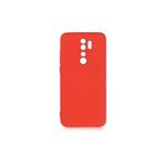 PSR aksesuar (p2231) Koyu Pembe Kadife Iç Yüzeyli (ŞIK TASARIM) Silikon Kılıf Koyu Pembe Xiaomi Redmi Note 8 Pro ile uyumlu