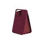 PSR aksesuar (p2958) Bordo ile Premium Ultra Koruma Kadife İç Dokulu Lansman Telefon Kılıfı İPhone 15 Pro Max ile uyumlu