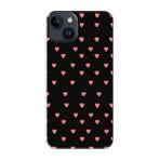 PSR aksesuar (p5028) Siyah k Kalpler Siyah Telefon Kılıfı iPhone 14 ile uyumlu