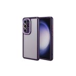 PSR aksesuar (p568) Derin Mor Kılıf Kamera Korumalı Renkli Kenar ve Çerçeve Tasarımlı Zore Vitamin Kapak-Derin Mo Galaxy S23 Ultra ile uyumlu