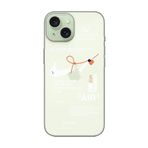 PSR aksesuar (p5894) Şeffaf Şeffaf Telefon Kılıfı iPhone 15 ile uyumlu