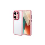 PSR aksesuar (p592) Mürdüm 4G Kılıf Kamera Korumalı Renkli Kenar ve Çerçeve Tasarımlı Zore Vitamin Kapak-M Xiaomi Redmi Note 13 ile uyumlu