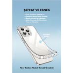 PSR aksesuar (p6080) Şeffaf Panda Şeffaf Telefon Kılıfı iPhone 15 Plus ile uyumlu