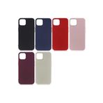 PSR aksesuar Rose Gold Zore Premier Silikon Kılıf-Rose Gold iPhone 13 ile uyumlu
