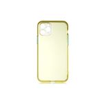 PSR aksesuar Sarı Zore Bistro Kılıf-Sarı iPhone 11 Pro Max ile uyumlu