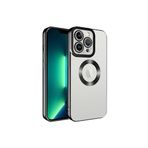 PSR aksesuar Siyah Kamera Korumalı Logo Gösteren Zore Omega Kılıf-Siyah iPhone 13 Pro ile uyumlu