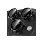 PSR aksesuar siyah Kamera Lens Koruyucu iPhone 15 Pro-15 Pro Max ile uyumlu