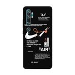 PSR aksesuar Siyah Siyah Telefon Kılıfı Xiaomi Mi Note 10 Pro ile uyumlu