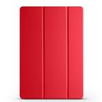 PSR Aksesuar Smart Cover Standlı 1-1 Deri Kapak | Katlanabilir Manyetik Koruma | Darbe Emici Tablet Kılıfı (Kırmızı, Galaxy Tab S9 Plus)