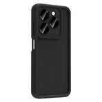 PSR Aksesuar Tecno Spark Serisi Uyumlu Kılıf | Kamera Korumalı Ananas Kapak | Şık Minimalist Tasarım & Darbeye Dayanıklı Koruma (Siyah, Tecno Spark 20 Pro 5G)