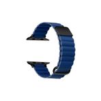 PSR aksesuar Watch 38 mm Uyumlu KRD-78 Lacivert PU Deri Strap Kayış Kordon