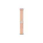 PSR aksesuar Watch 40 mm Uyumlu KRD-91 Pembe Hasır Strap Kayış Kordon