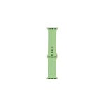 PSR aksesuar Watch 5011 Mint Green Band 44 mm Klasik Silikon Strap Kayış Kordon