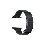 PSR aksesuar Watch 7 45 mm Uyumlu KRD-78 Koyu Gri PU Deri Strap Kayış Kordon