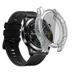 PSR Aksesuar Watch Guard 02 Ekran Koruyucu | Akıllı Saat Ekran Koruyucu | Smart Watch Kırılmaz Cam (Şeffaf, Huawei Watch GT2 Pro)