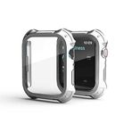 PSR Aksesuar Watch Guard 06 Ekran Koruyucu | Zırh Kasa Ekran Koruyucu | Smart Watch Kırılmaz Cam (Gümüş, Watch 7 41mm)