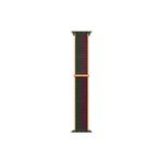 PSR aksesuar Watch Ultra 49 mm Uyumlu KRD-03 Cherry Green Hasır Strap Kayış Kordon